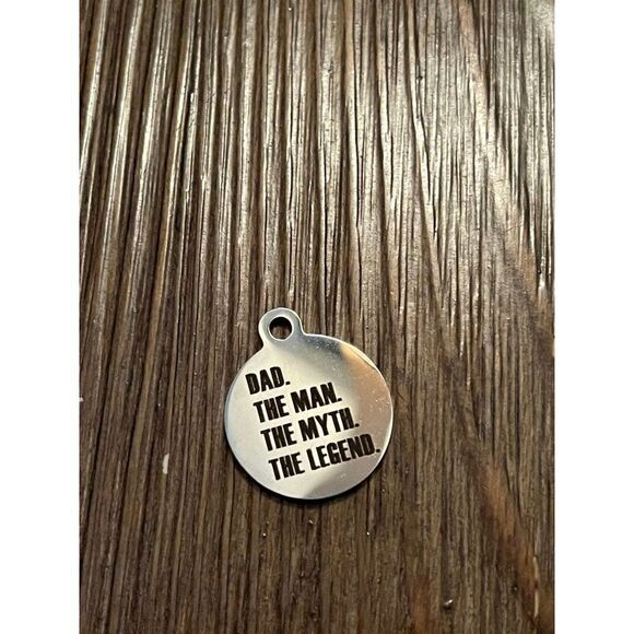 Handmade gray beaded Gift for Dad, Rear view Mirror Swag, Rearview mirror dangle - Picture 2 of 10